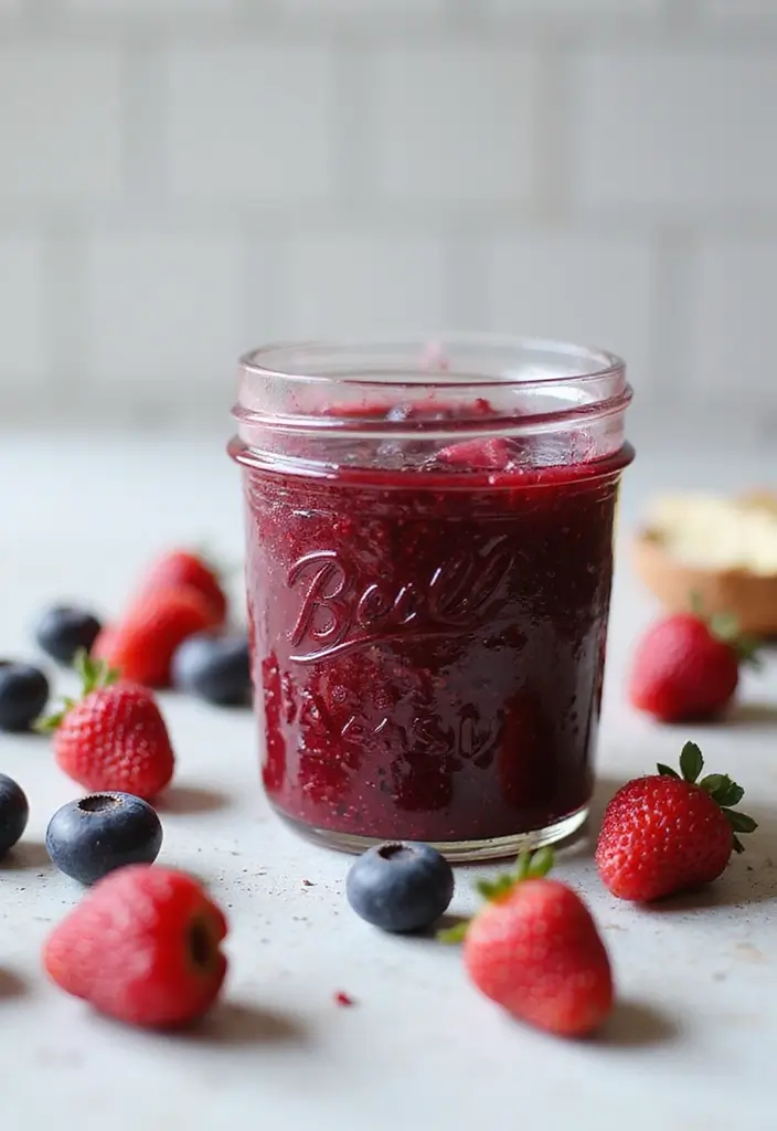 25 Quick and Easy Sweet Snack Recipes for Anytime Treats 98 25 Quick and Easy Sweet Snack Recipes for Anytime Treats - 16. Berry Chia Seed Jam