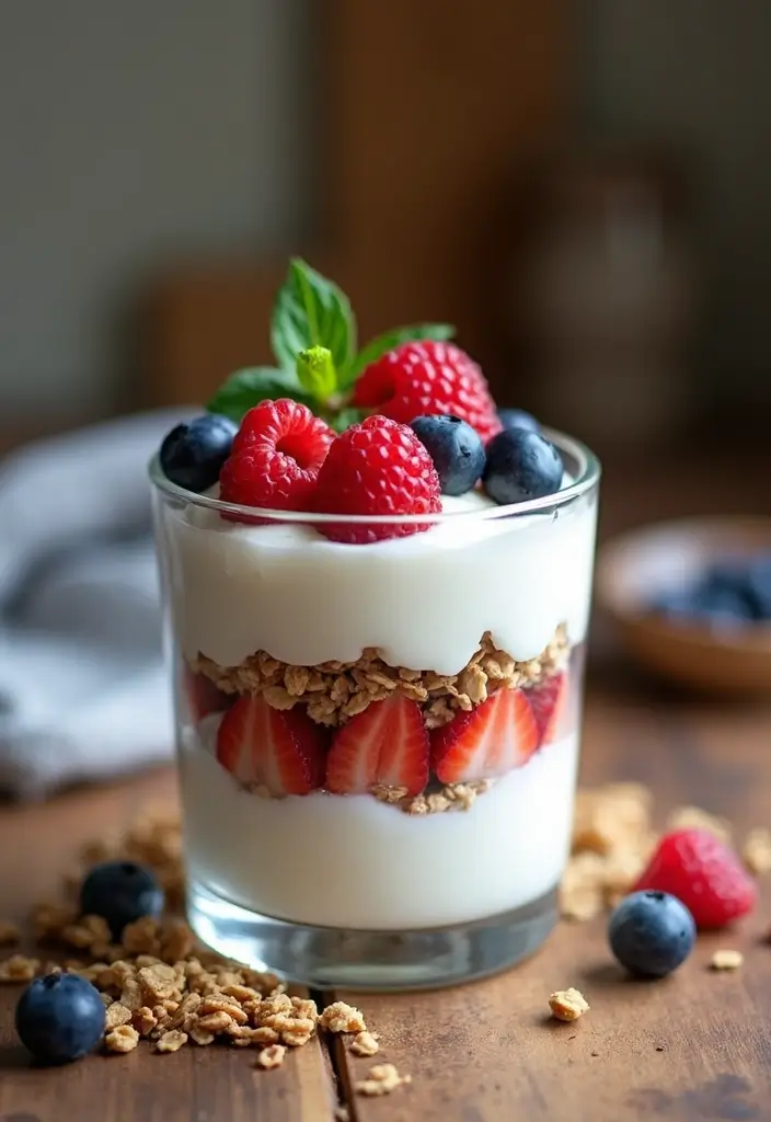 25 Quick and Easy Sweet Snack Recipes for Anytime Treats 6 25 Quick and Easy Sweet Snack Recipes for Anytime Treats - 2. Yogurt Parfait with Fresh Fruits