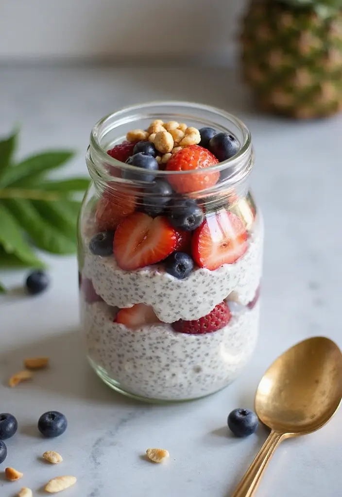25 Quick and Easy Sweet Snack Recipes for Anytime Treats 25 25 Quick and Easy Sweet Snack Recipes for Anytime Treats - 5. Coconut Chia Pudding