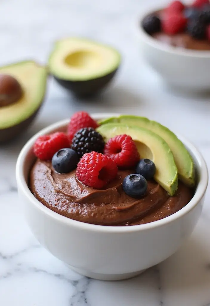 25 Quick and Easy Sweet Snack Recipes for Anytime Treats 39 25 Quick and Easy Sweet Snack Recipes for Anytime Treats - 7. Chocolate Avocado Mousse