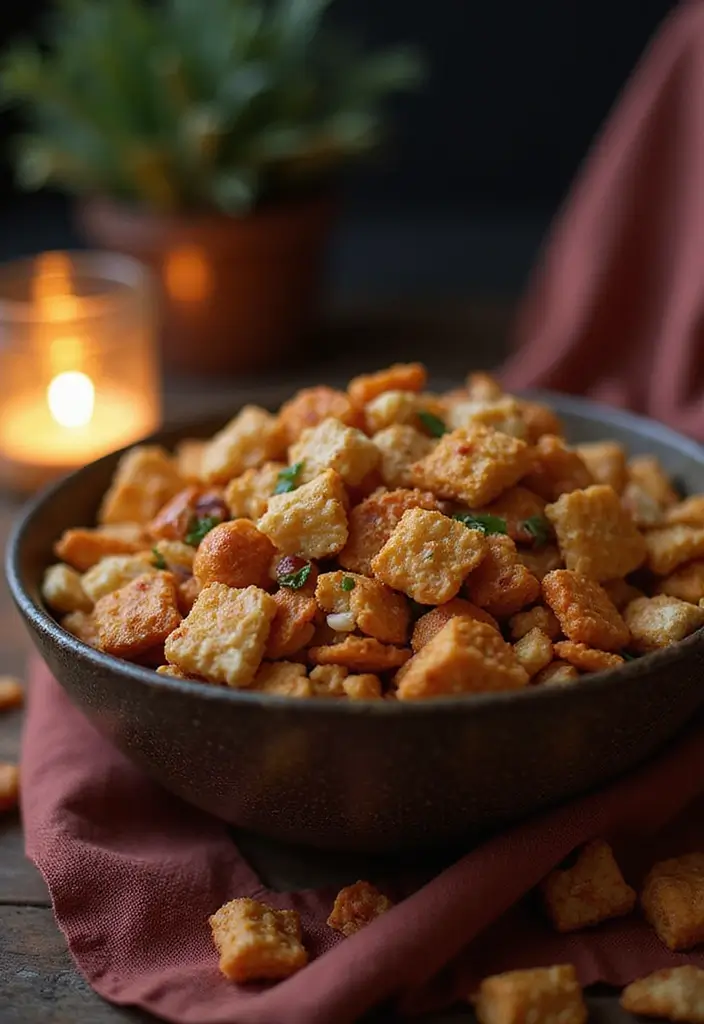 25 Savory Snack Mix Recipes for Movie Nights 78 25 Savory Snack Mix Recipes for Movie Nights - 12. Asian-Inspired Snack Mix