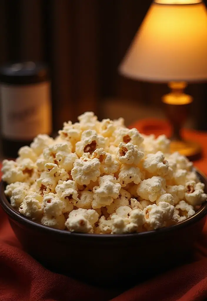 25 Savory Snack Mix Recipes for Movie Nights 15 25 Savory Snack Mix Recipes for Movie Nights - 3. Garlic & Herb Popcorn Mix