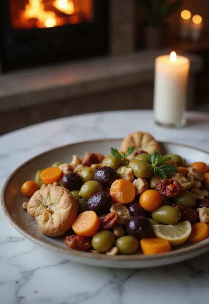 25 Savory Snack Mix Recipes for Movie Nights 29 25 Savory Snack Mix Recipes for Movie Nights - 5. Mediterranean Snack Mix