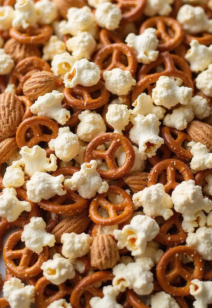 25 Savory Snack Mix Recipes for Movie Nights 36 25 Savory Snack Mix Recipes for Movie Nights - 6. Ranch-Style Snack Mix