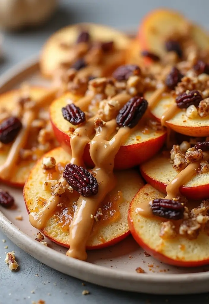 25 Snack Platter Ideas and Finger Food Appetizer Recipes for Parties 98 25 Snack Platter Ideas and Finger Food Appetizer Recipes for Parties - 15. Baked Apple Nachos