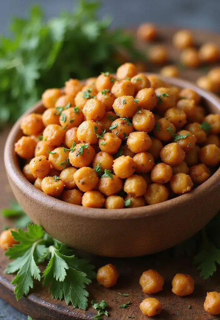 25 Snack Platter Ideas and Finger Food Appetizer Recipes for Parties 117 25 Snack Platter Ideas and Finger Food Appetizer Recipes for Parties - 18. Roasted Chickpeas
