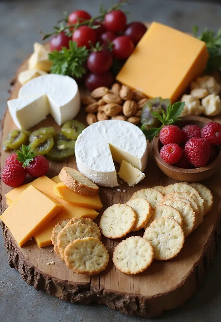 25 Snack Platter Ideas and Finger Food Appetizer Recipes for Parties 155 25 Snack Platter Ideas and Finger Food Appetizer Recipes for Parties - 24. Vegan Cheese Platter