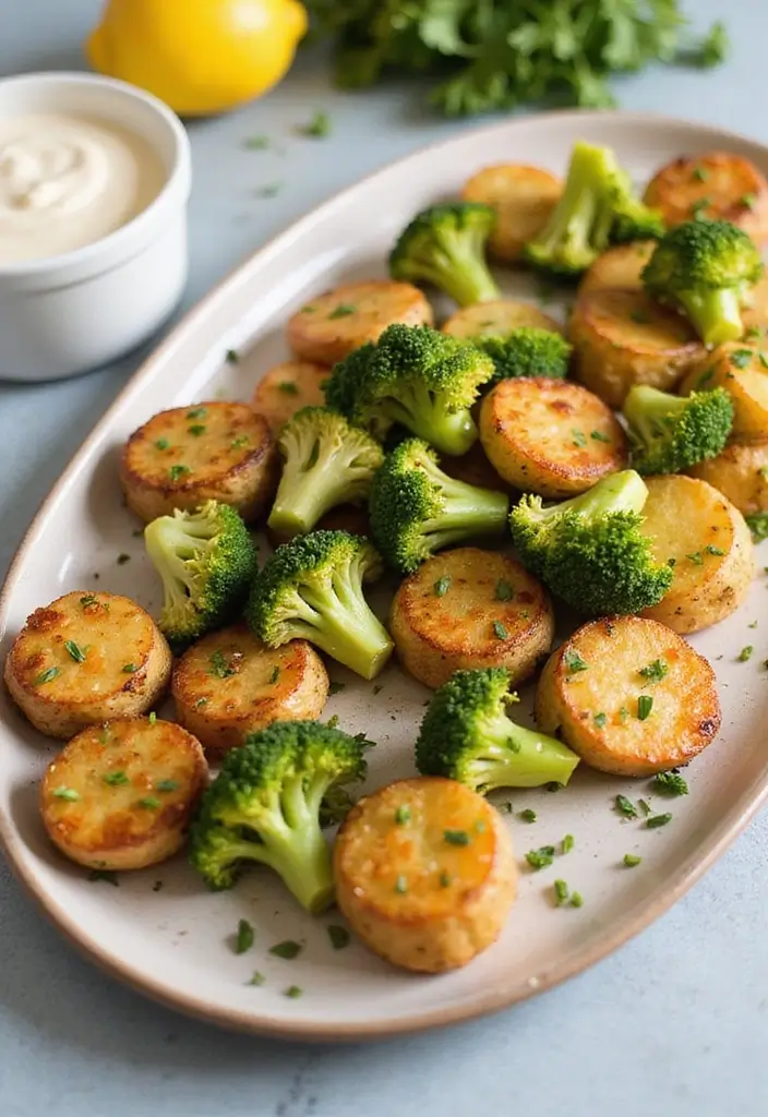 25 Snack Recipes with Potato for Crispy Savory Treats - 10. Baked Potato and Broccoli Bites