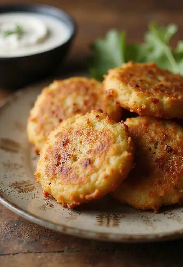 25 Snack Recipes with Potato for Crispy Savory Treats - 13. Spiced Potato Fritters