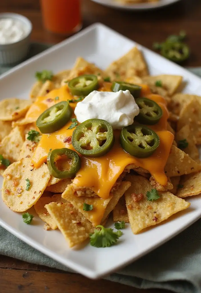 25 Snack Recipes with Potato for Crispy Savory Treats - 18. Baked Potato Nachos