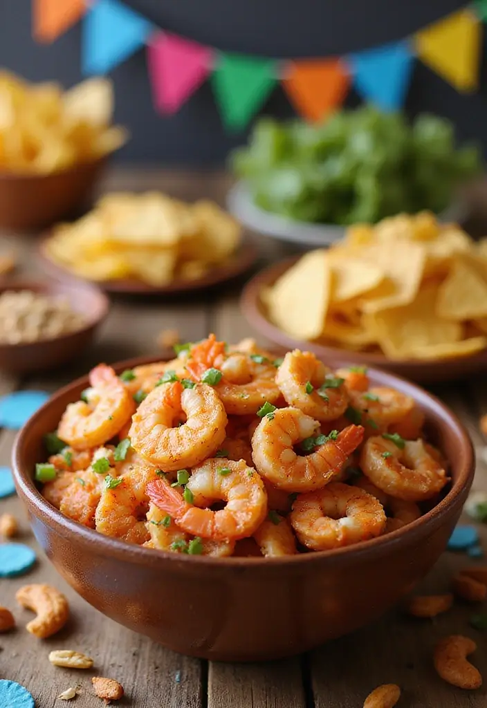 25 Spicy Ranch Snack Mix Recipes for Bold Flavor 29 25 Spicy Ranch Snack Mix Recipes for Bold Flavor - 5. Spicy Ranch Shrimp Snack Mix