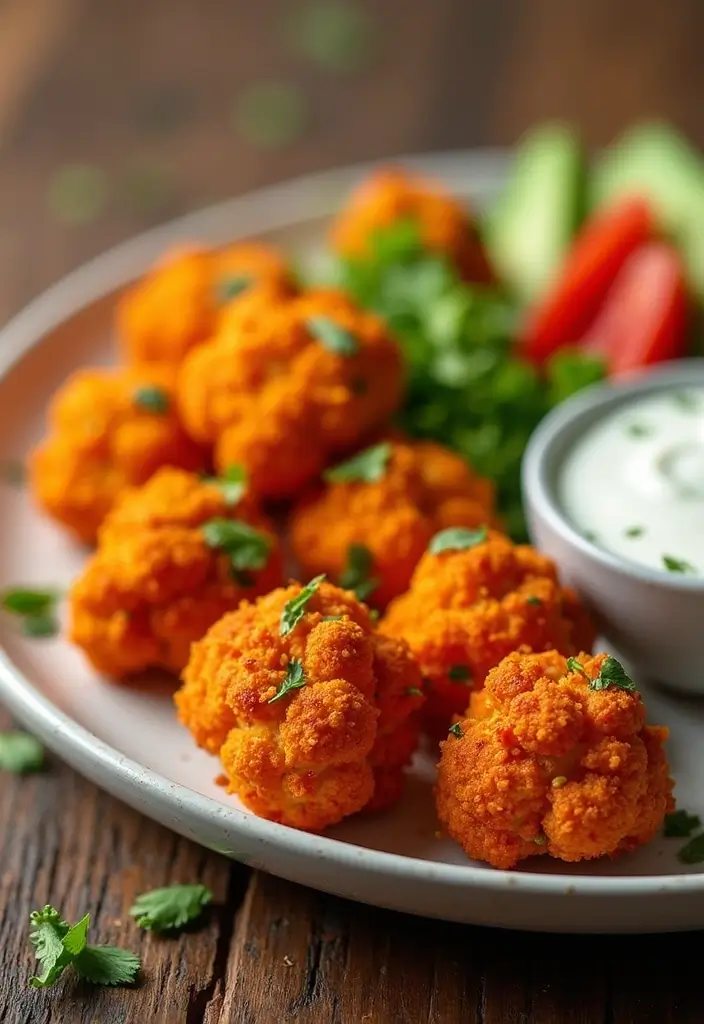 25 Weight Watchers Snack Recipes for Smart Snacking 65 25 Weight Watchers Snack Recipes for Smart Snacking - 11. Cauliflower Buffalo Bites