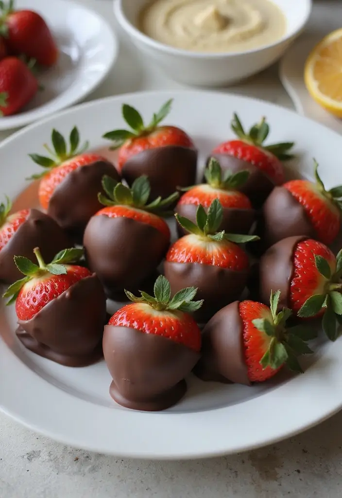25 Weight Watchers Snack Recipes for Smart Snacking 79 25 Weight Watchers Snack Recipes for Smart Snacking - 13. Chocolate-Dipped Strawberries
