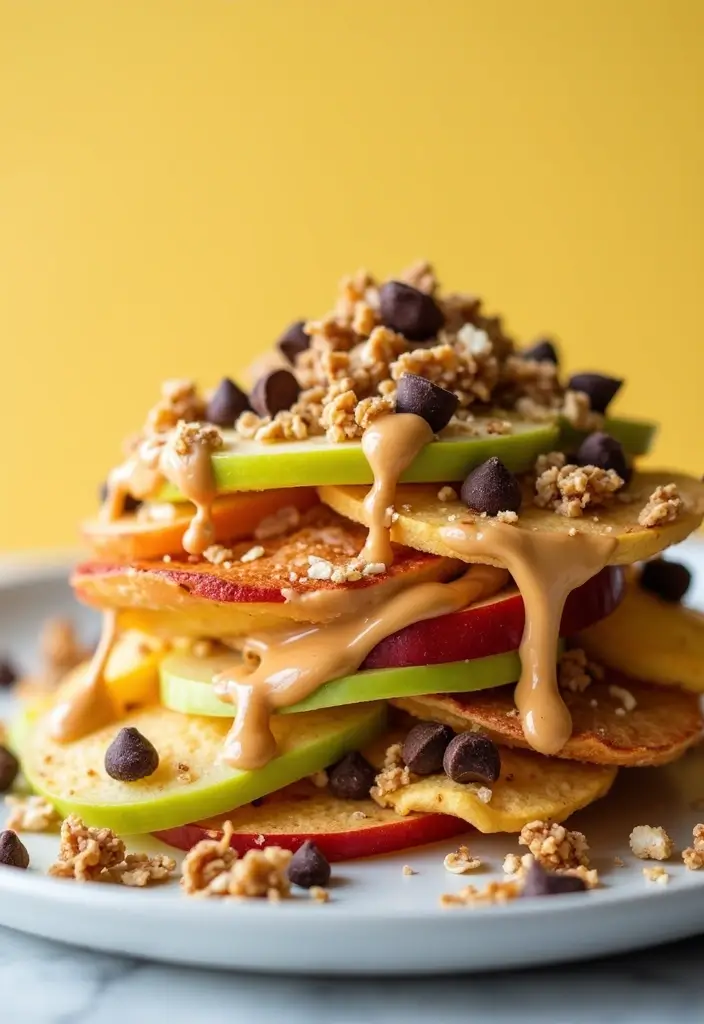 25 Weight Watchers Snack Recipes for Smart Snacking 8 25 Weight Watchers Snack Recipes for Smart Snacking - 2. Apple Nachos