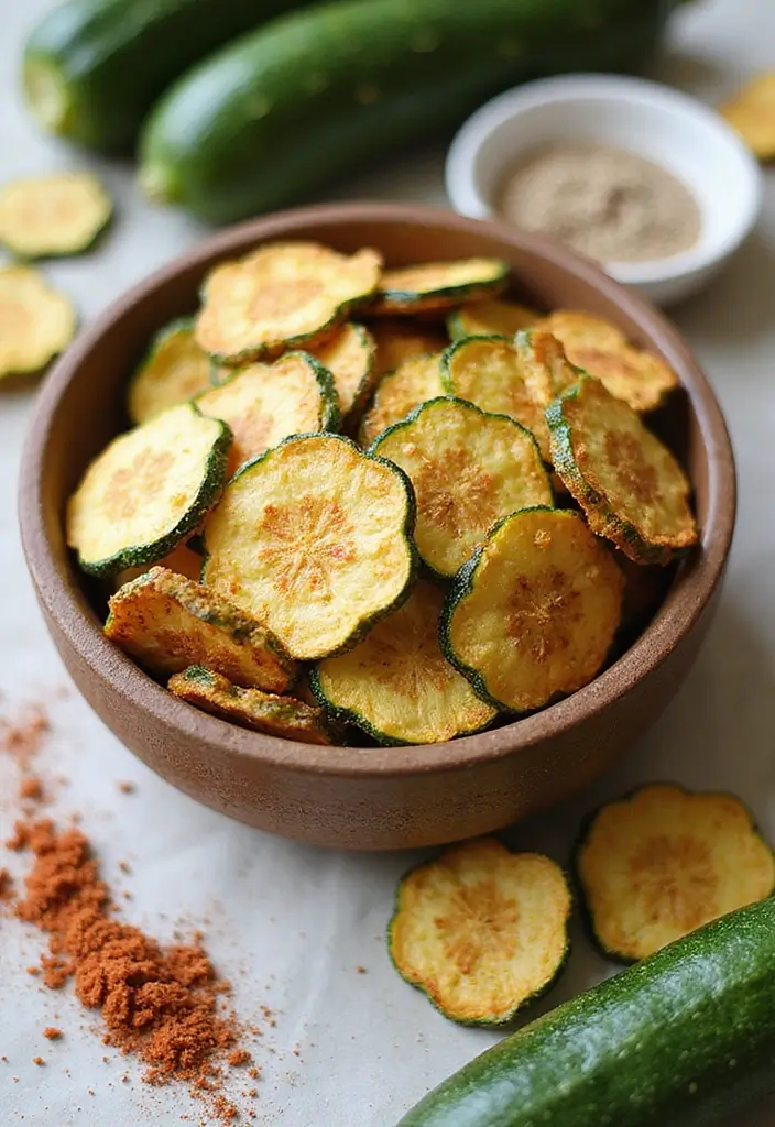 25 Weight Watchers Snack Recipes for Smart Snacking 126 25 Weight Watchers Snack Recipes for Smart Snacking - 20. Zucchini Chips