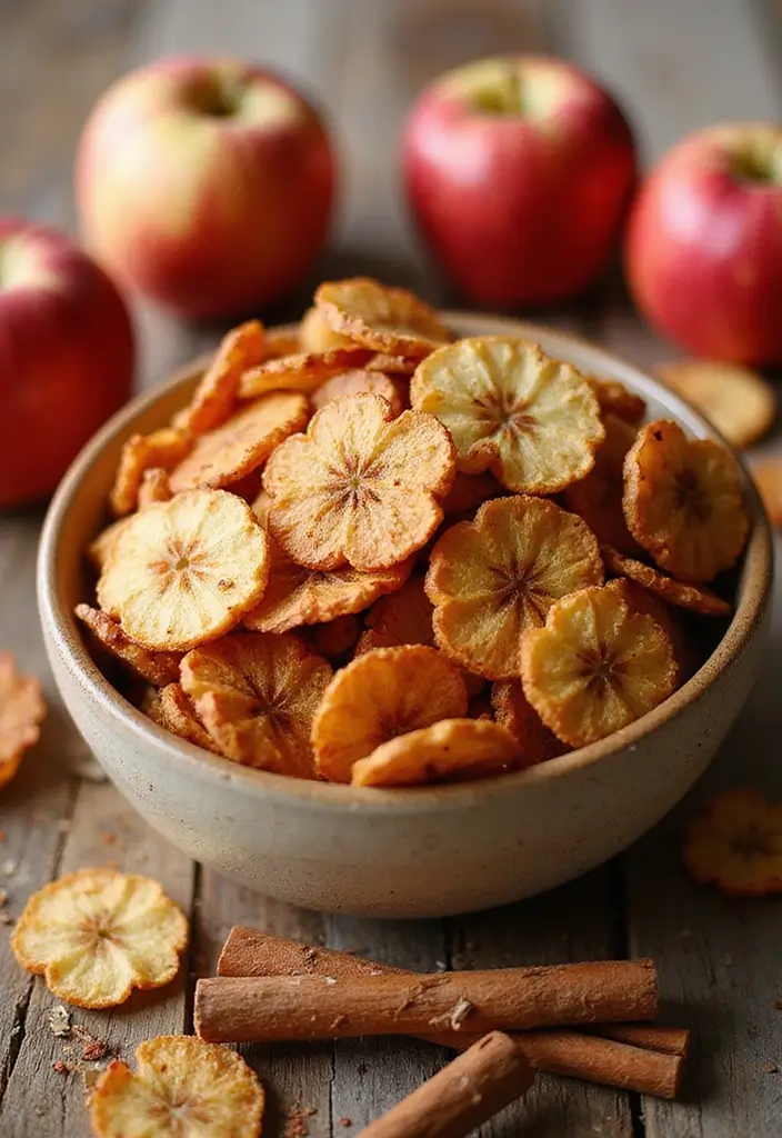 25 Weight Watchers Snack Recipes for Smart Snacking 145 25 Weight Watchers Snack Recipes for Smart Snacking - 23. Spiced Apple Chips