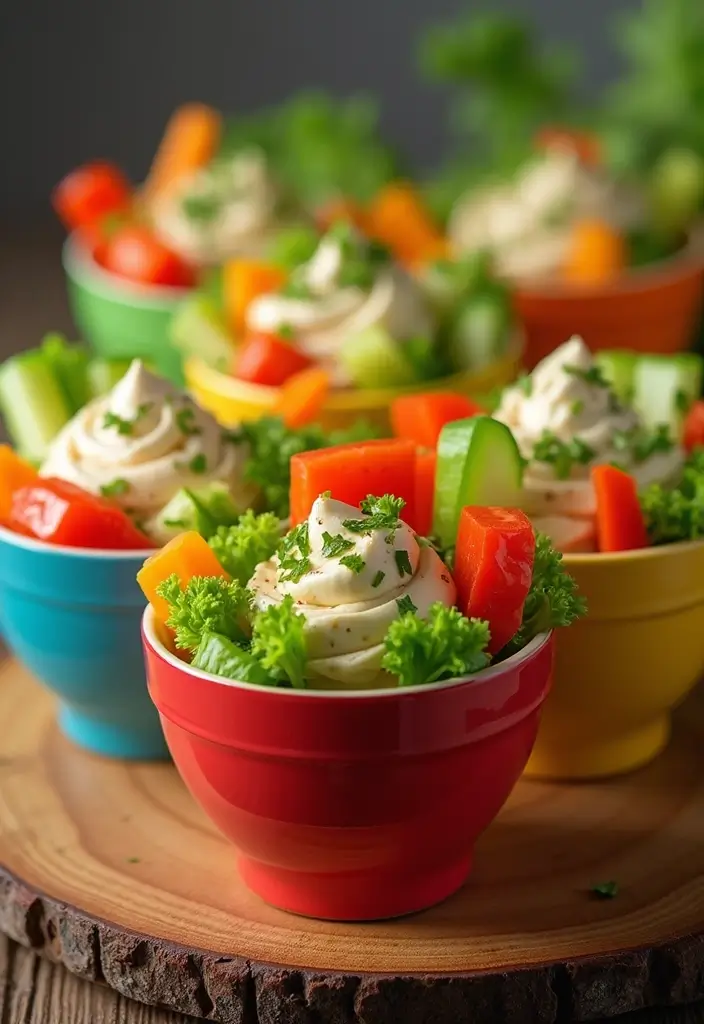 25 Weight Watchers Snack Recipes for Smart Snacking 15 25 Weight Watchers Snack Recipes for Smart Snacking - 3. Veggie and Hummus Cups