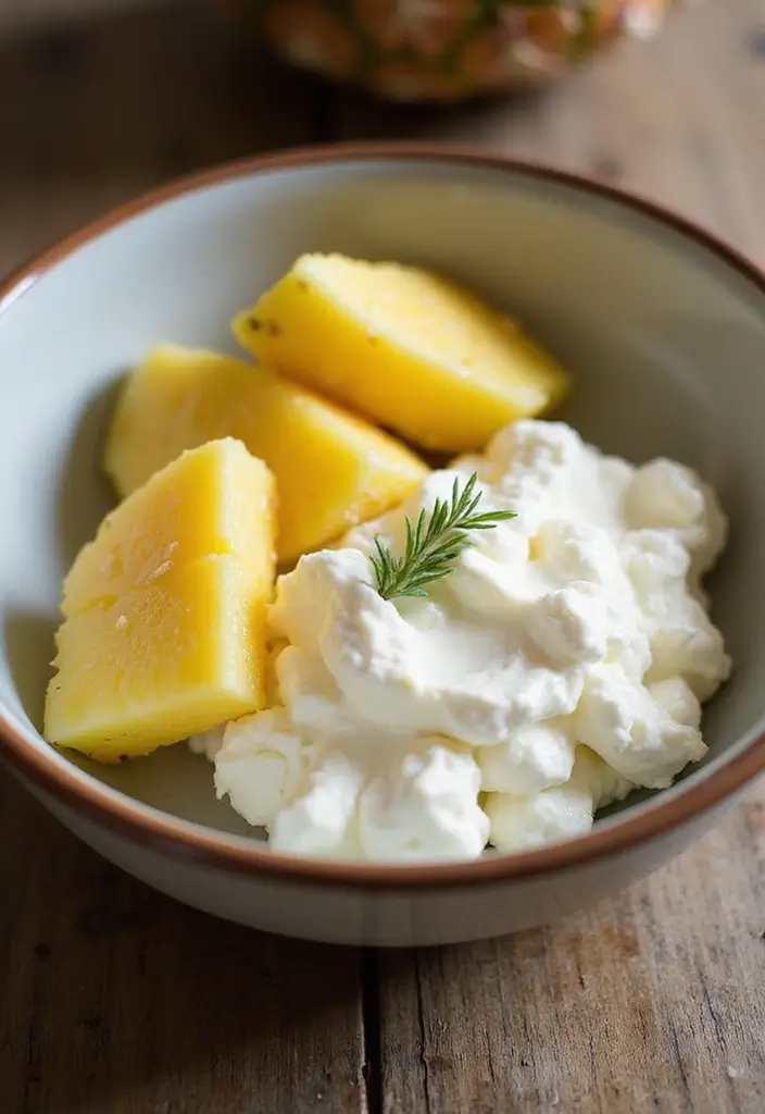 25 Weight Watchers Snack Recipes for Smart Snacking 39 25 Weight Watchers Snack Recipes for Smart Snacking - 7. Cottage Cheese and Pineapple Delight