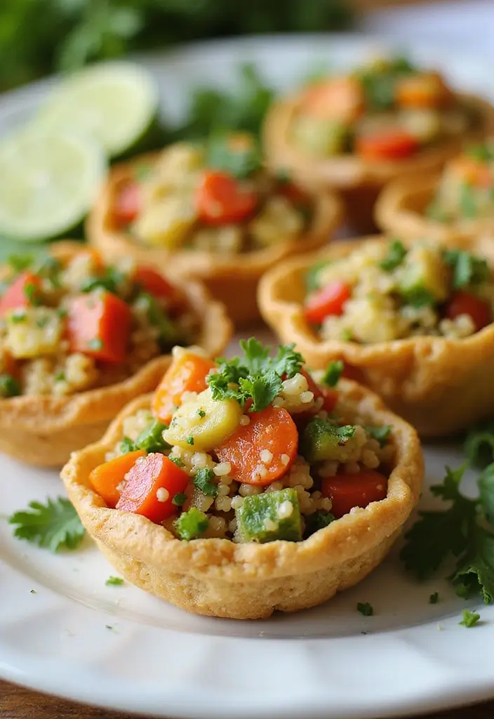 25 Weight Watchers Snack Recipes for Smart Snacking 53 25 Weight Watchers Snack Recipes for Smart Snacking - 9. Quinoa Salad Cups