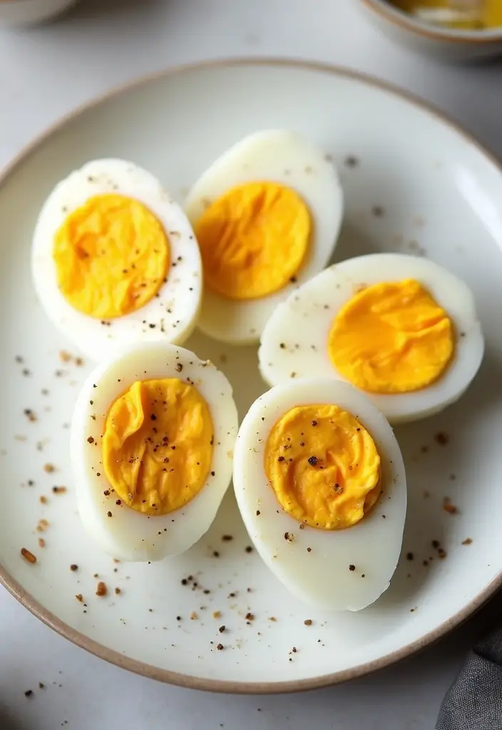 26 Easy Keto Snack Recipes for Low-Carb Lovers 29 26 Easy Keto Snack Recipes for Low-Carb Lovers - 5. Hard-Boiled Eggs