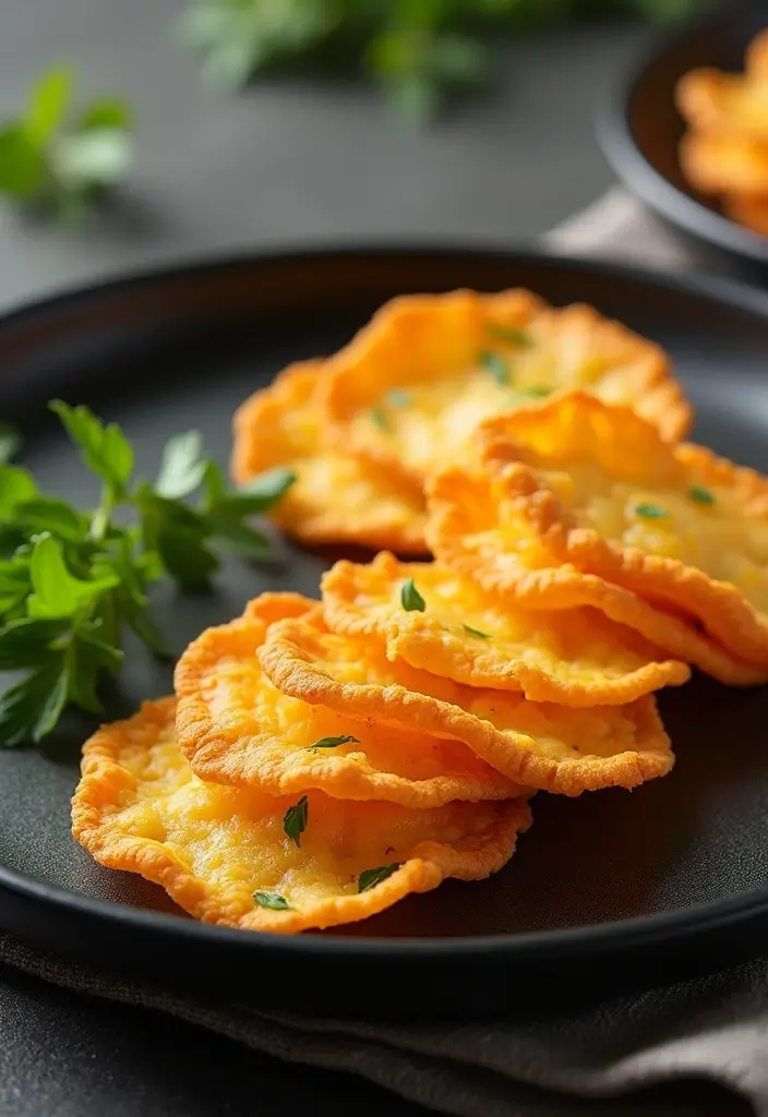 26 Easy Keto Snack Recipes for Low-Carb Lovers 36 26 Easy Keto Snack Recipes for Low-Carb Lovers - 6. Keto Cheese Crisps