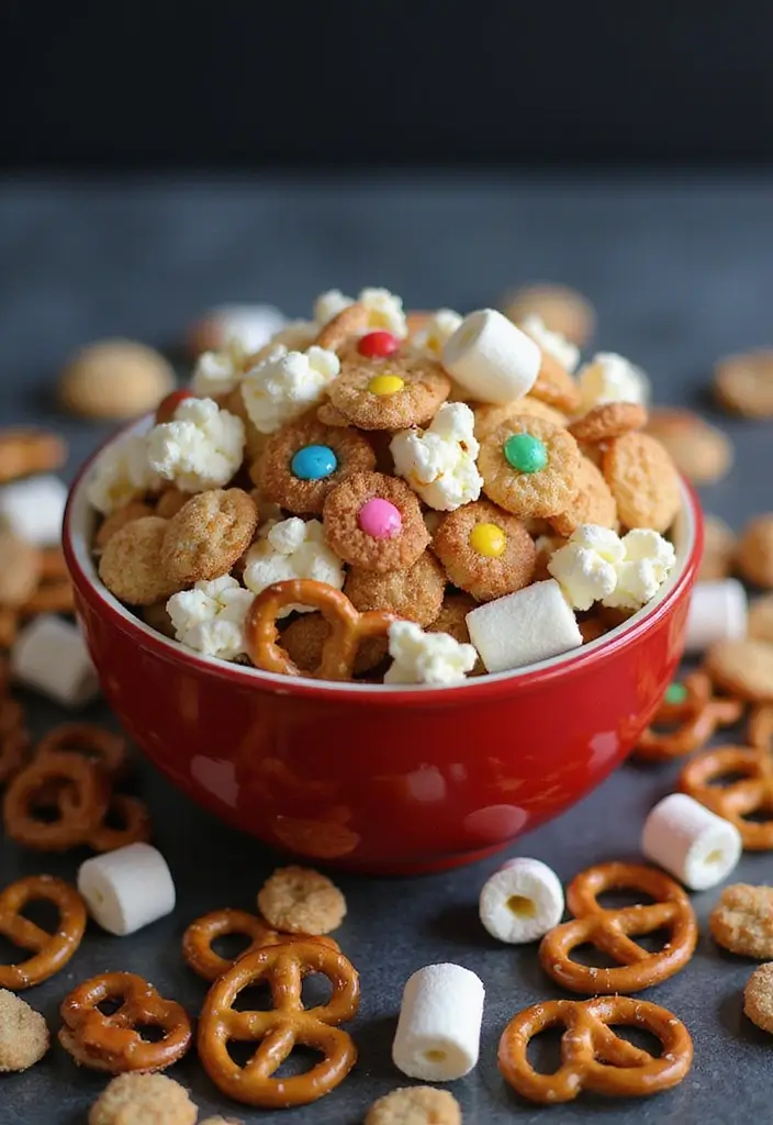 26 Easy Snack Mix Recipes for Sharing - 16. Sweet and Salty Snack Mix
