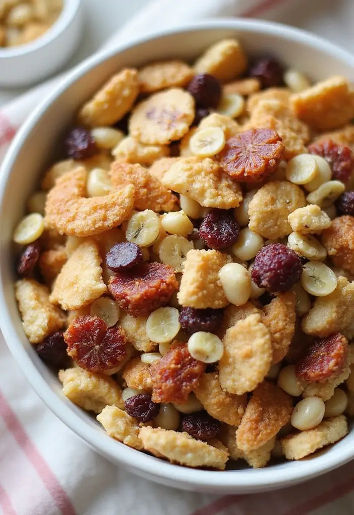 26 Easy Snack Mix Recipes for Sharing - 22. Nut-Free Snack Mix