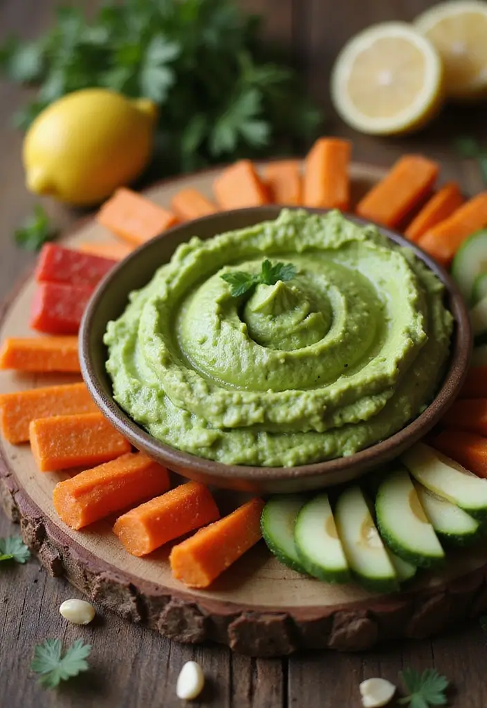 26 Gluten and Dairy Free Snack Recipes for Healthy Eating 1 26 Gluten and Dairy Free Snack Recipes for Healthy Eating - 1. Avocado Hummus with Veggie Sticks