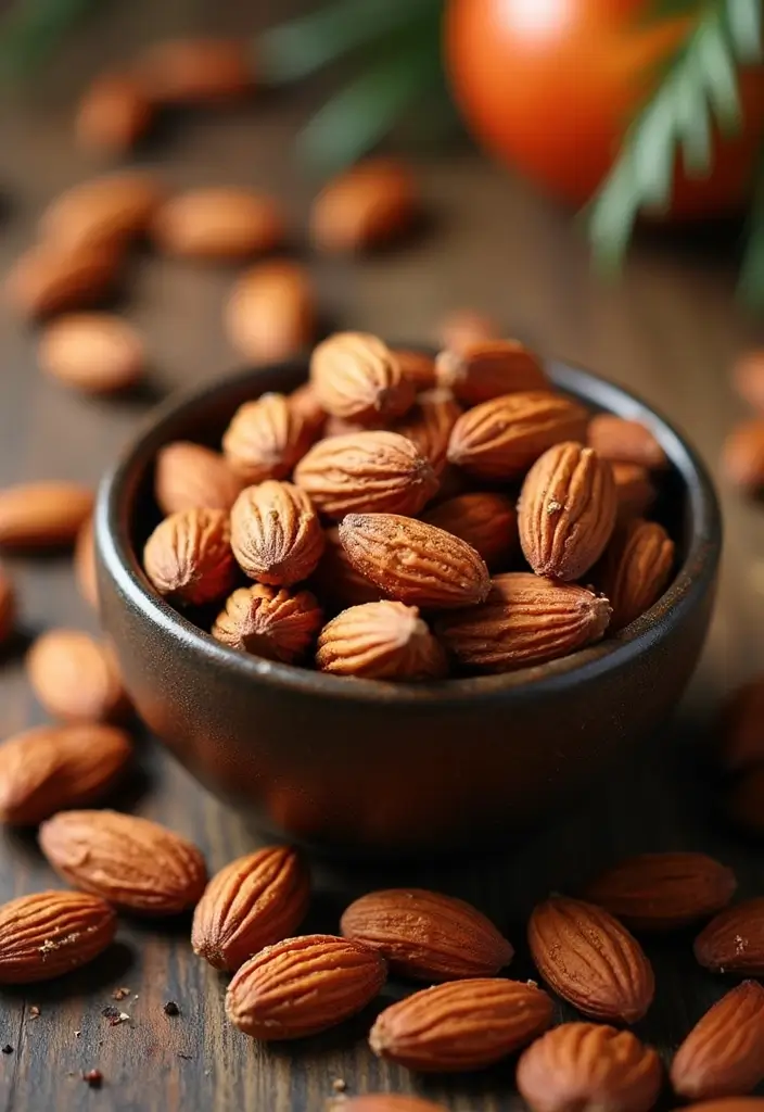 26 Gluten and Dairy Free Snack Recipes for Healthy Eating 79 26 Gluten and Dairy Free Snack Recipes for Healthy Eating - 13. Spicy Roasted Almonds