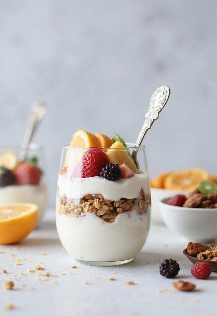 26 Gluten and Dairy Free Snack Recipes for Healthy Eating 114 26 Gluten and Dairy Free Snack Recipes for Healthy Eating - 18. Coconut Yogurt Parfait