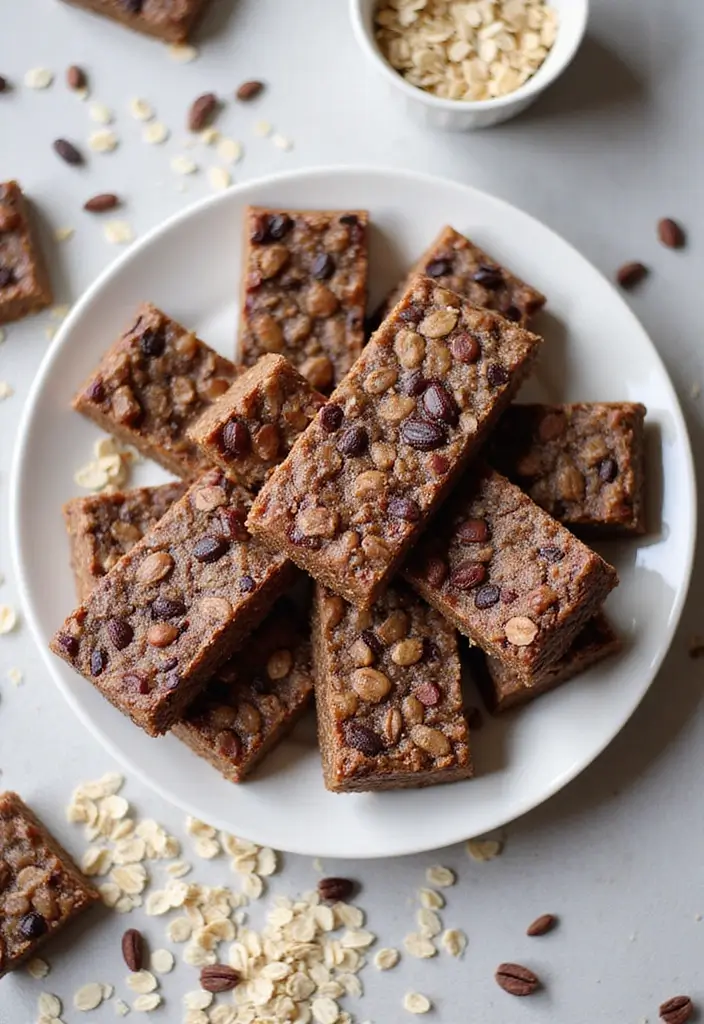 26 Gluten and Dairy Free Snack Recipes for Healthy Eating 150 26 Gluten and Dairy Free Snack Recipes for Healthy Eating - 24. Cacao Nib Energy Bars