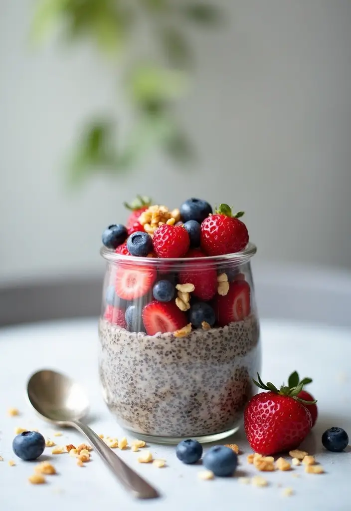26 Gluten and Dairy Free Snack Recipes for Healthy Eating 44 26 Gluten and Dairy Free Snack Recipes for Healthy Eating - 8. Berry Chia Seed Pudding
