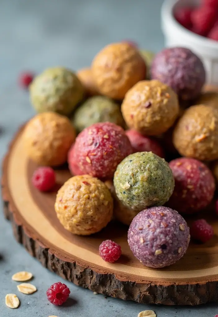 26 Healthy Greek Yogurt Snack Recipes Packed with Protein - 16. Greek Yogurt Energy Bites