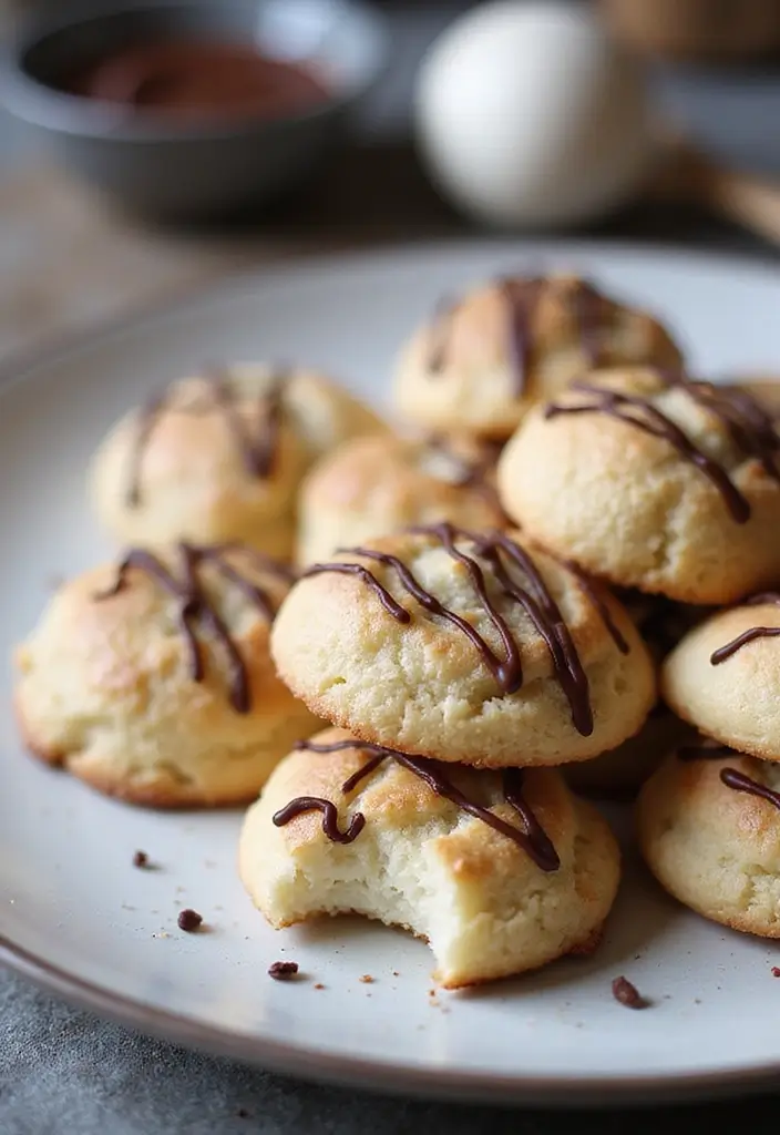26 Healthy Greek Yogurt Snack Recipes Packed with Protein - 21. Greek Yogurt Coconut Macaroons