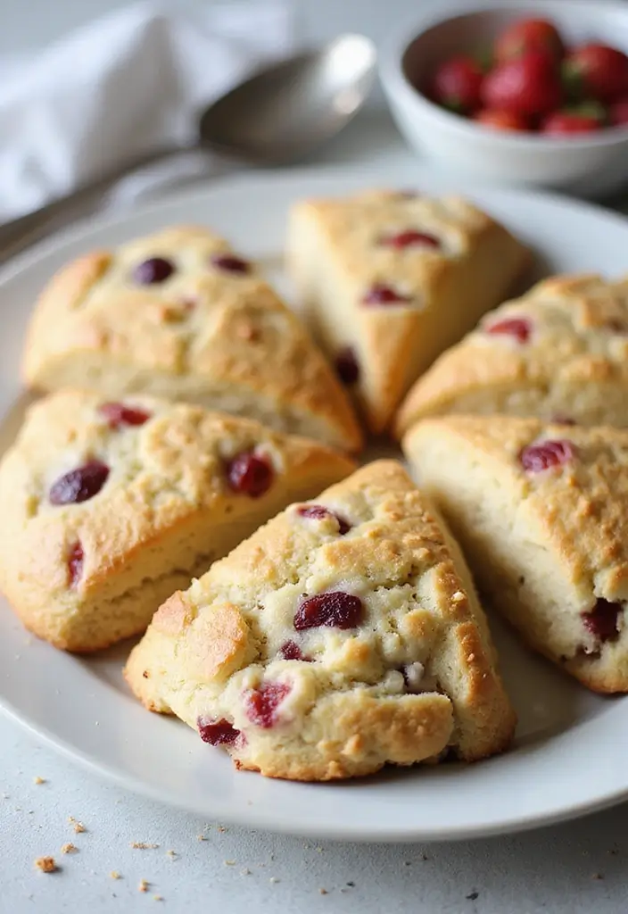 26 Healthy Greek Yogurt Snack Recipes Packed with Protein - 26. Greek Yogurt Scones