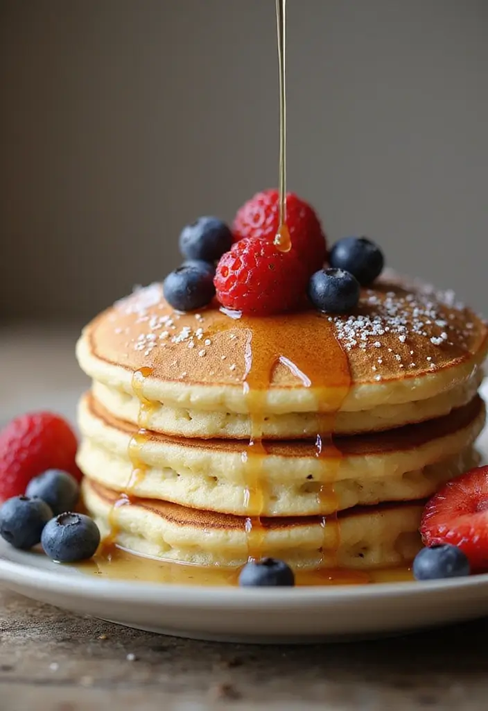 26 Healthy Greek Yogurt Snack Recipes Packed with Protein - 6. Greek Yogurt Pancakes