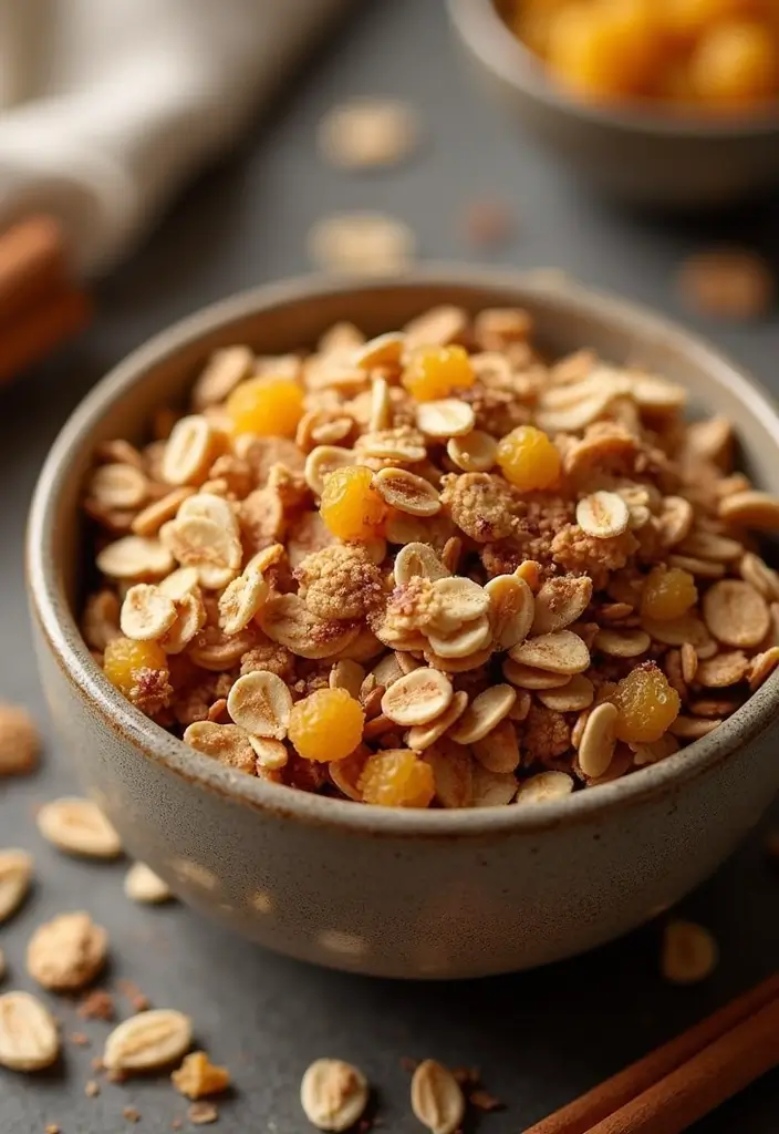 26 Healthy Snack Mix Recipes for Anytime Crunch 78 26 Healthy Snack Mix Recipes for Anytime Crunch - 12. Sweet Cinnamon Oat Snack Mix