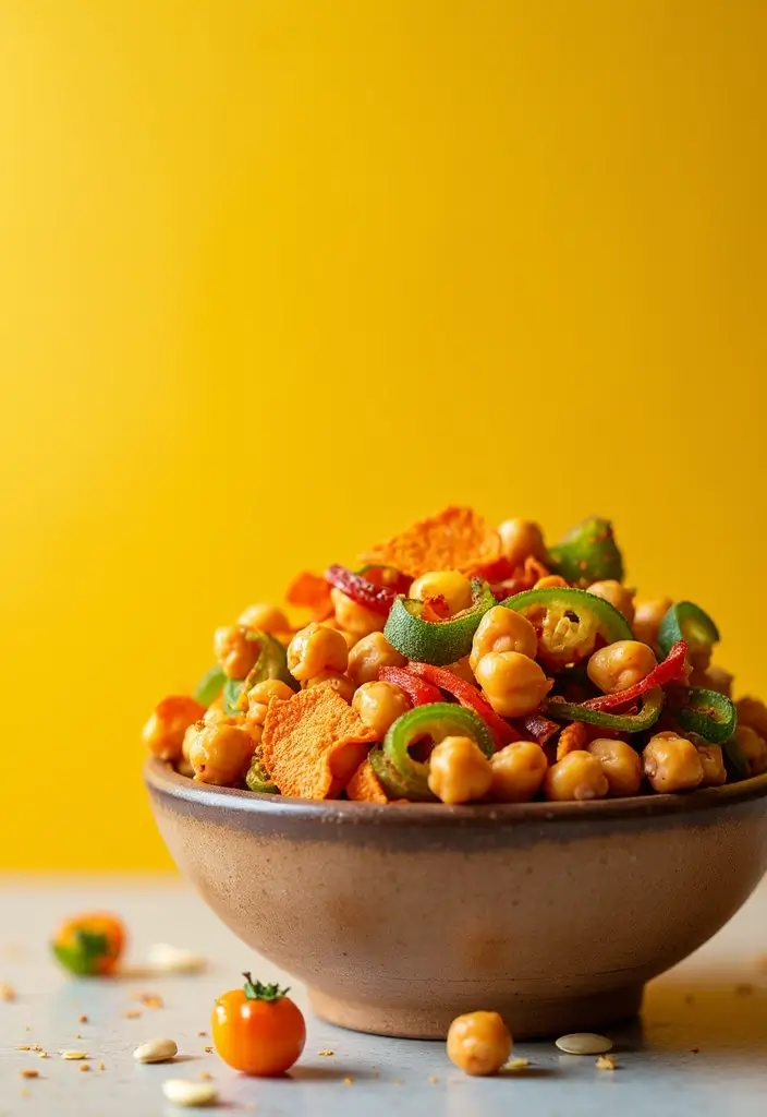 26 Healthy Snack Mix Recipes for Anytime Crunch 92 26 Healthy Snack Mix Recipes for Anytime Crunch - 14. Crunchy Veggie Snack Mix
