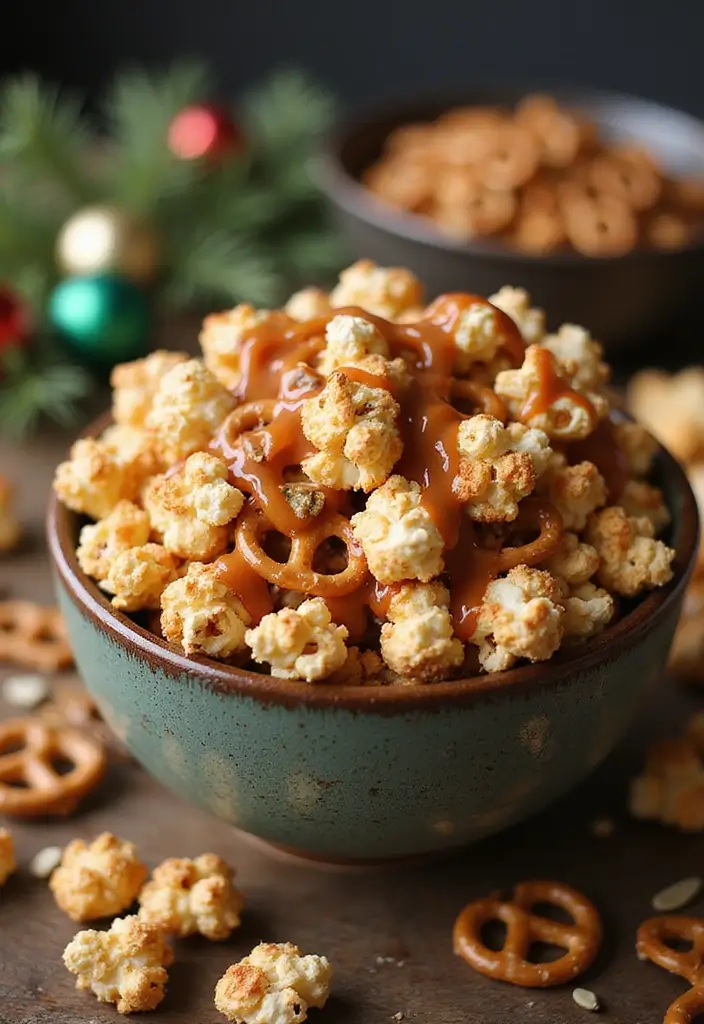 26 Healthy Snack Mix Recipes for Anytime Crunch 106 26 Healthy Snack Mix Recipes for Anytime Crunch - 16. Sweet and Salty Caramel Snack Mix