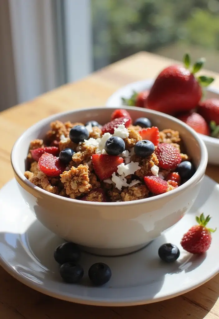 26 Healthy Snack Mix Recipes for Anytime Crunch 120 26 Healthy Snack Mix Recipes for Anytime Crunch - 18. Refreshing Berry Granola Mix