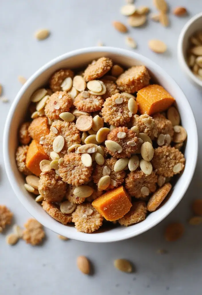 26 Healthy Snack Mix Recipes for Anytime Crunch 134 26 Healthy Snack Mix Recipes for Anytime Crunch - 20. Crunchy Seed Snack Mix
