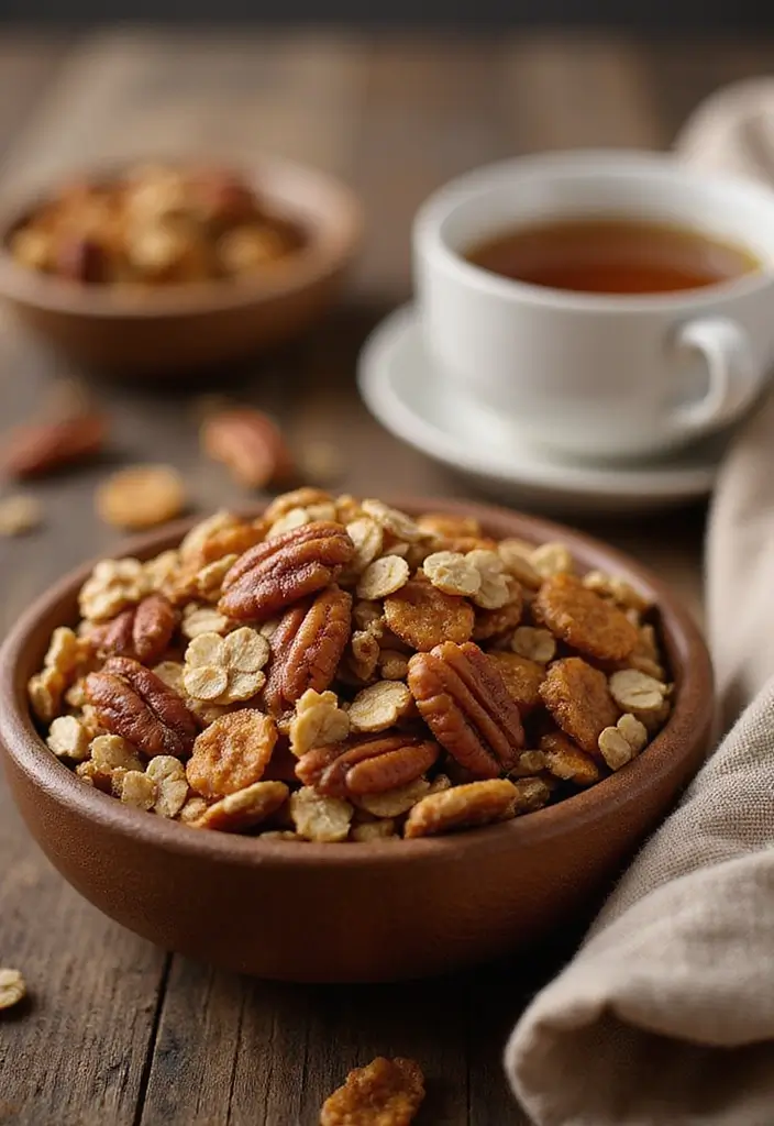 26 Healthy Snack Mix Recipes for Anytime Crunch 50 26 Healthy Snack Mix Recipes for Anytime Crunch - 8. Maple Pecan Snack Mix