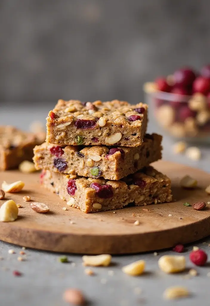 26 Quick Snack Recipes for Tea Time Moments 91 26 Quick Snack Recipes for Tea Time Moments - 15. Fruity Nut and Seed Bars