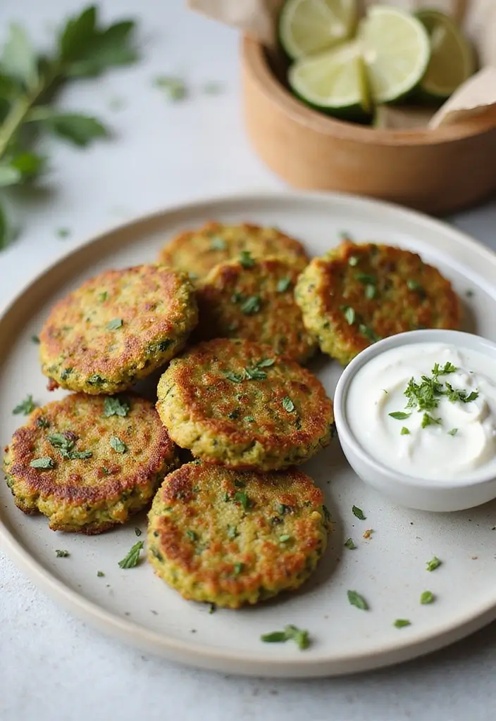 26 Quick Snack Recipes for Tea Time Moments 103 26 Quick Snack Recipes for Tea Time Moments - 17. Zucchini Fritters