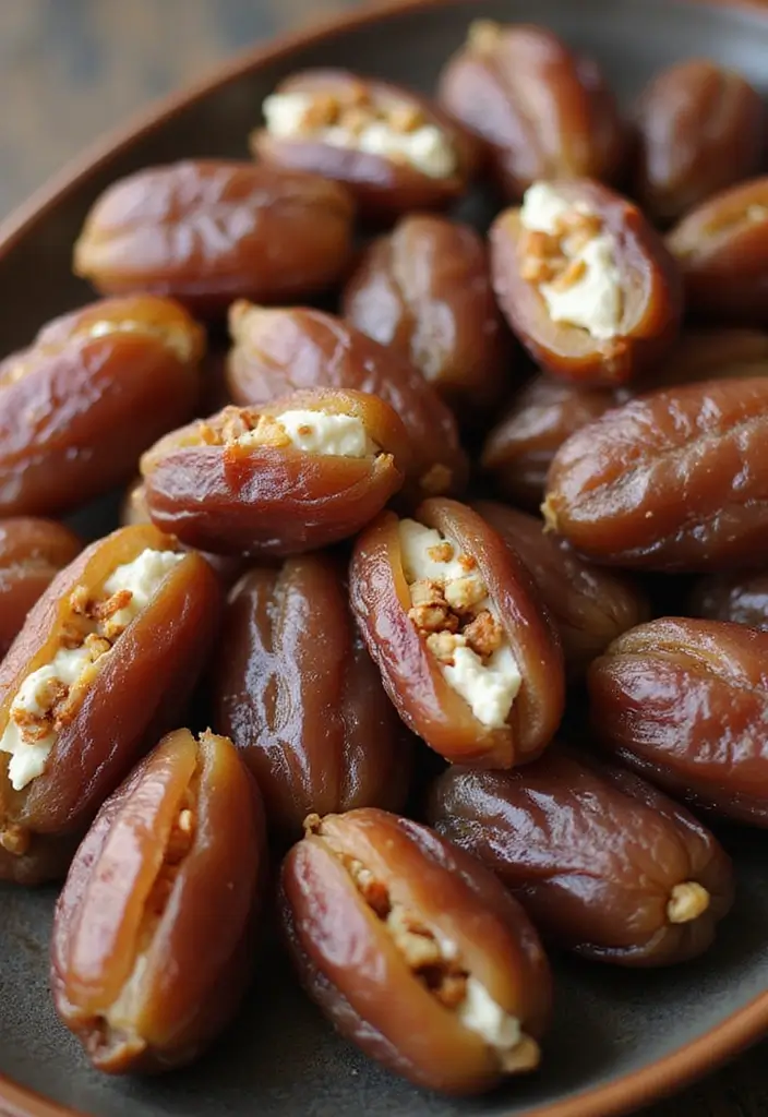 26 Quick Snack Recipes for Tea Time Moments 108 26 Quick Snack Recipes for Tea Time Moments - 18. Stuffed Dates