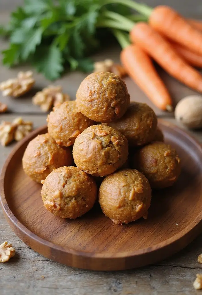 26 Quick Snack Recipes for Tea Time Moments 164 26 Quick Snack Recipes for Tea Time Moments - 26. Carrot Cake Energy Bites