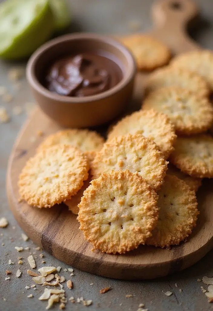 26 Snack Crackers Recipes No Bake and Simple 123 26 Snack Crackers Recipes No Bake and Simple - 19. Crunchy Coconut Almond Crackers