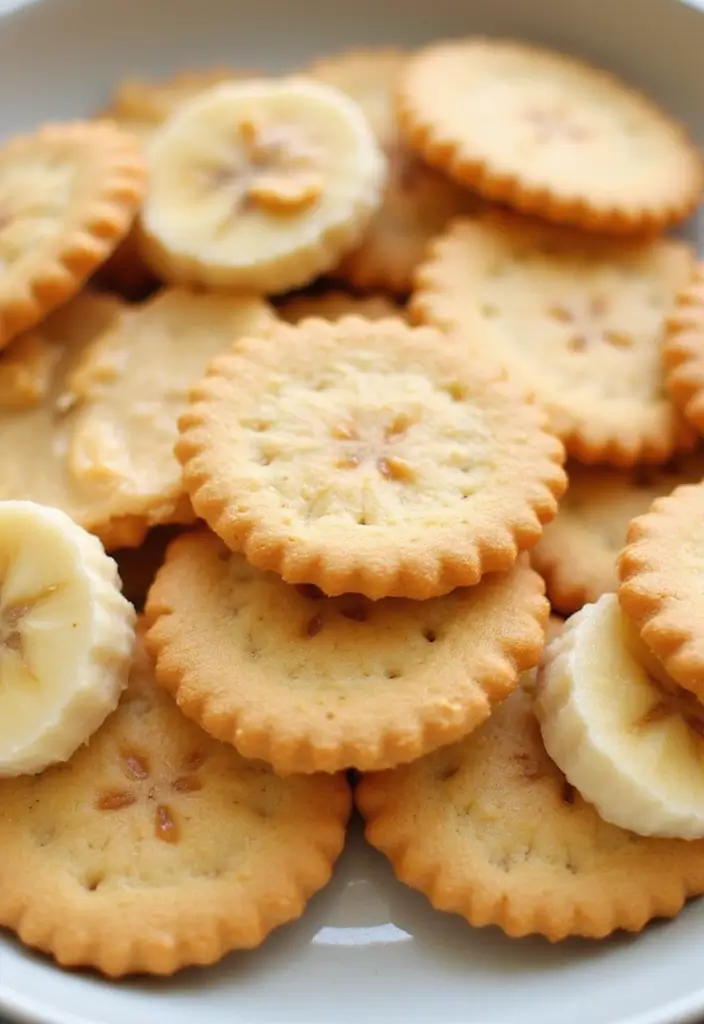 26 Snack Crackers Recipes No Bake and Simple 128 26 Snack Crackers Recipes No Bake and Simple - 20. Crunchy Peanut Butter and Banana Chips
