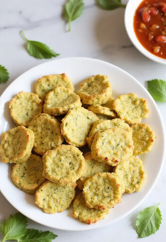 26 Snack Crackers Recipes No Bake and Simple 142 26 Snack Crackers Recipes No Bake and Simple - 22. Flavorful Zucchini and Herb Crackers