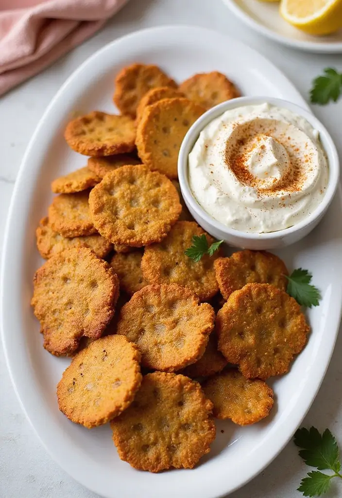 26 Snack Crackers Recipes No Bake and Simple 156 26 Snack Crackers Recipes No Bake and Simple - 24. Hearty Chickpea Crackers